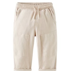 Zara kids ecru relaxed fit pants 12-18 months